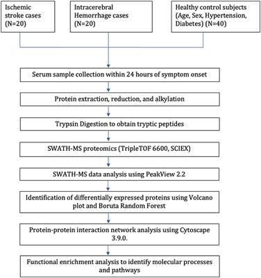 Blood-based protein biomarkers for the diagnosis of acute stroke: A discovery-based SWATH-MS proteomic approach